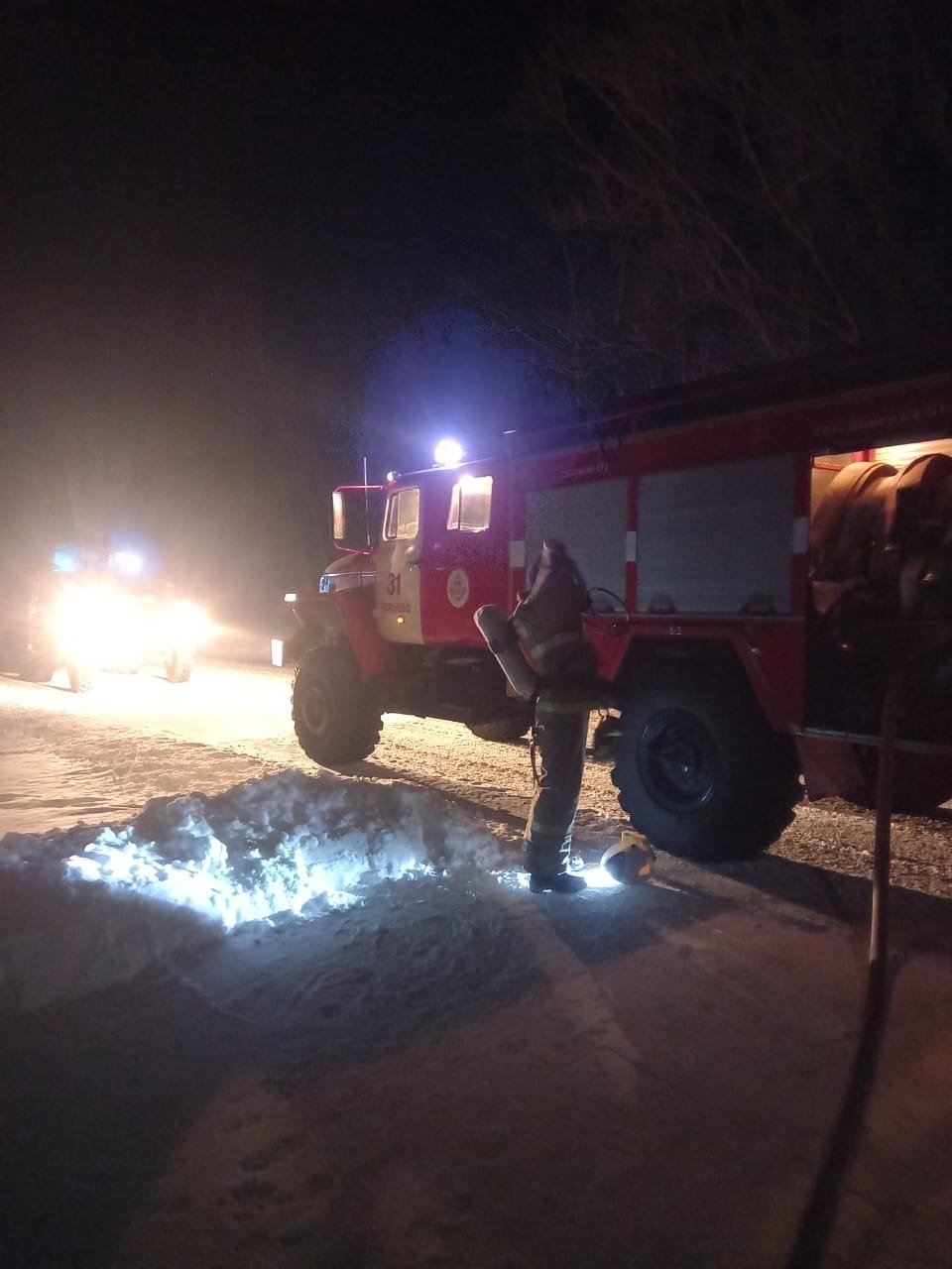 Пожар в Кореневском районе  Курской области ликвидирован